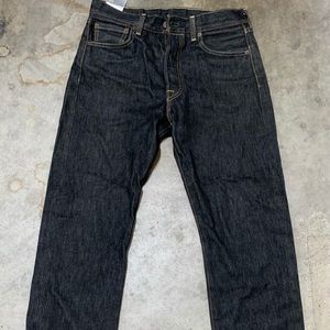 Levi's 501 XX Black Original Fit Straight Leg Button Fly Jeans Black 30 X 30